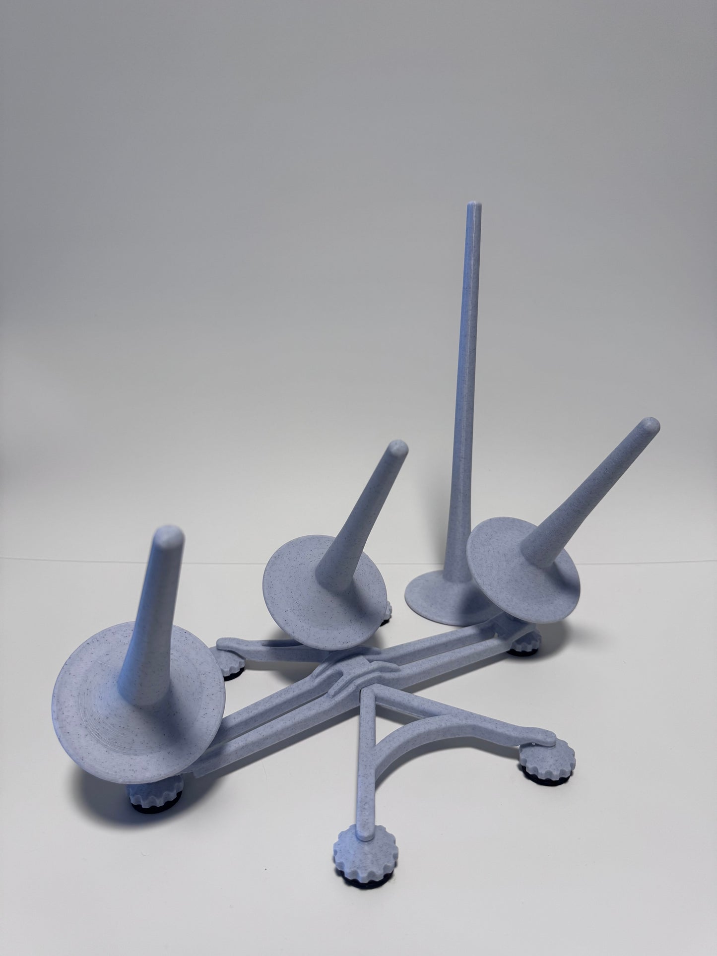 Marble White Triple Ball Yarn Spinner